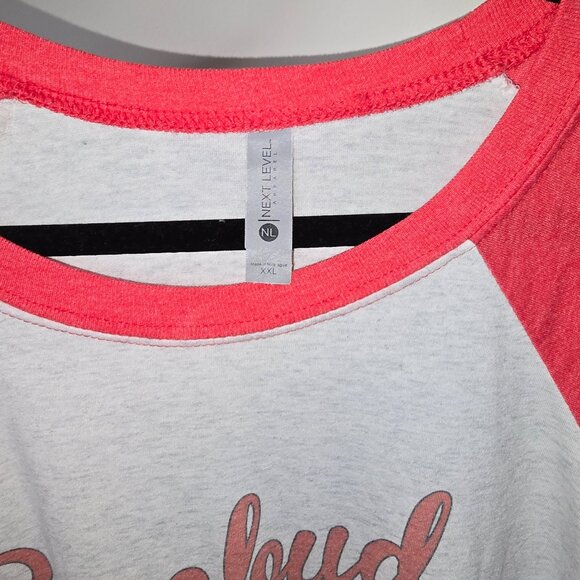 Schitt's Creek TV Series "Rosebud Motel" Red and Grey Baseball T-Shirt X… - Picture 4 of 7